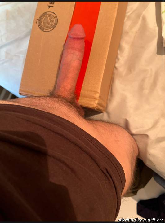 Love flopping my cock on random objects lol