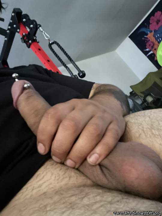 I like sucking pierced cock 