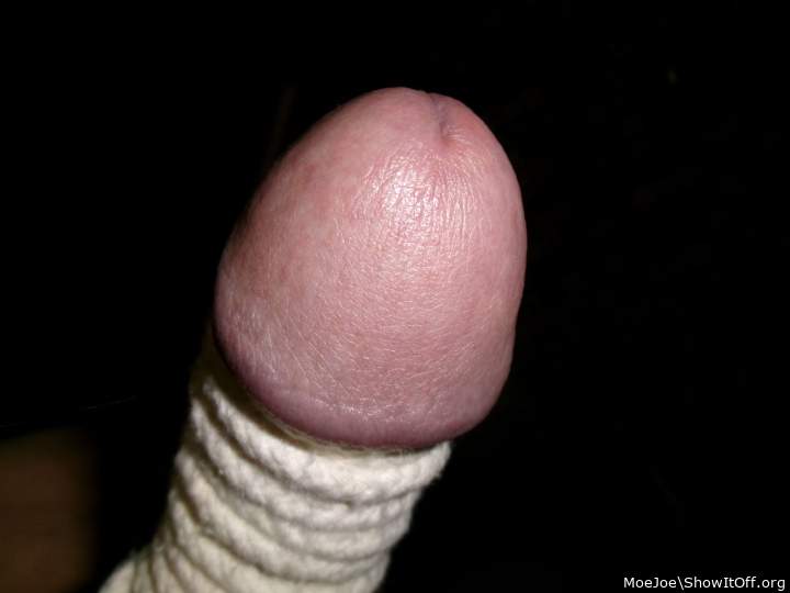 The Glans of My Roped Penis