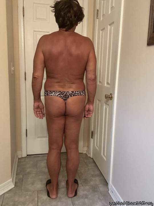 This style panty, the cheeks are showing!