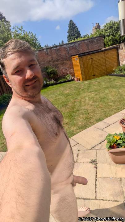 Love the sun on my naked body