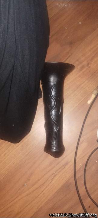 That's the dildo I've been riding lately