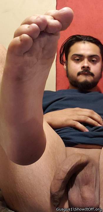 Hot dick and feet