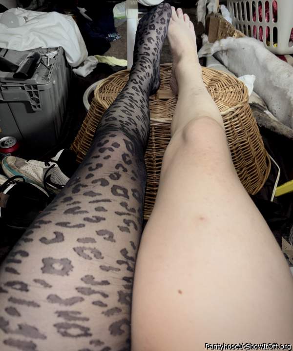 Do I look sexy in leopard print?my legs?