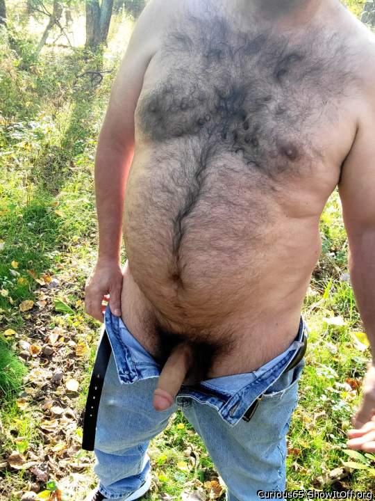 I just love manly hair and a big cock.  