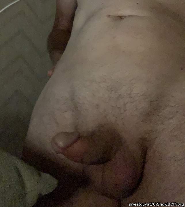 Curved erection in dark