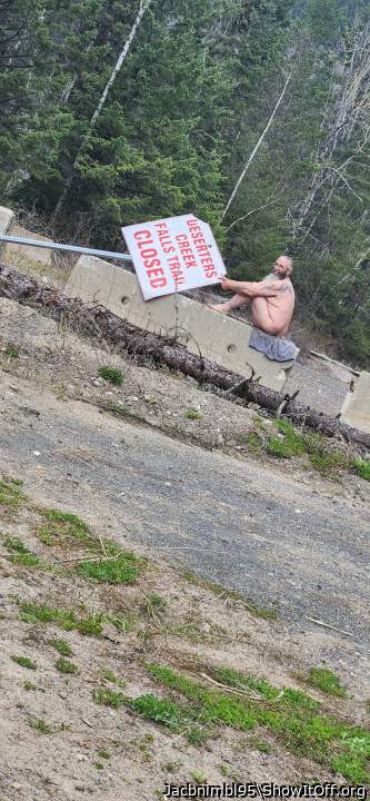An old decommissioned road i stopped at