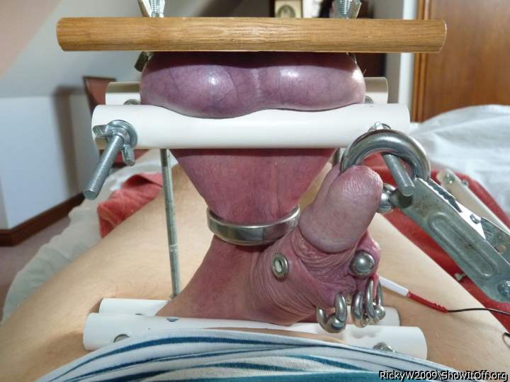 Ball stretching, crushing & PA electrosex