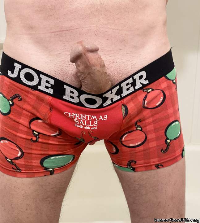 My Christmas Joe Boxers