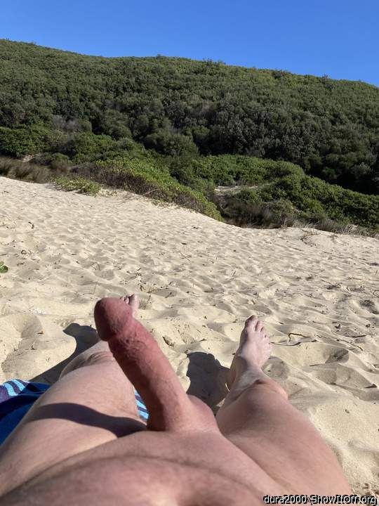 Well Im at the beach as promised.