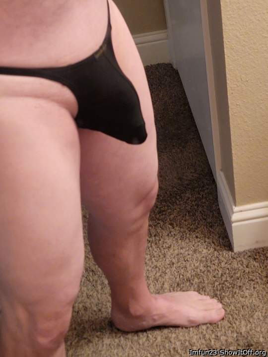 Sexy underwear, filled with cock! Nice legs