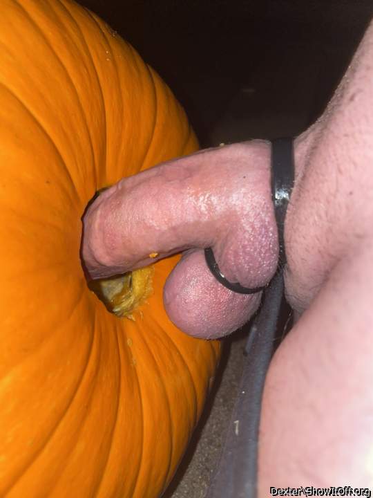 Fucking pumpkin guts