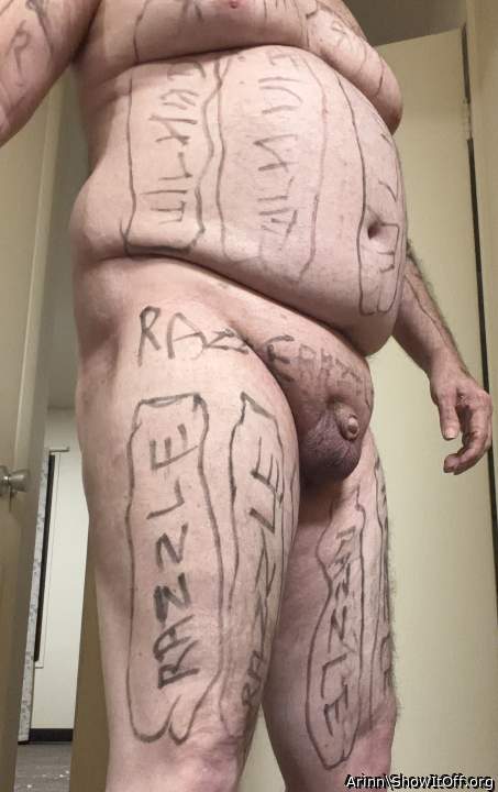 Looking cool in your cock suit 