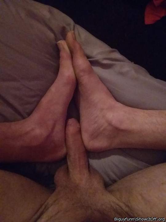 Love another cock between them