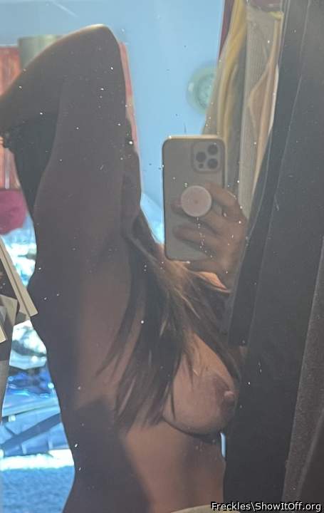 Damn I love your big nipples  