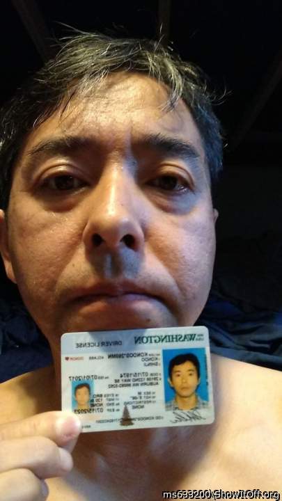 Shinji Kondo Driver license
