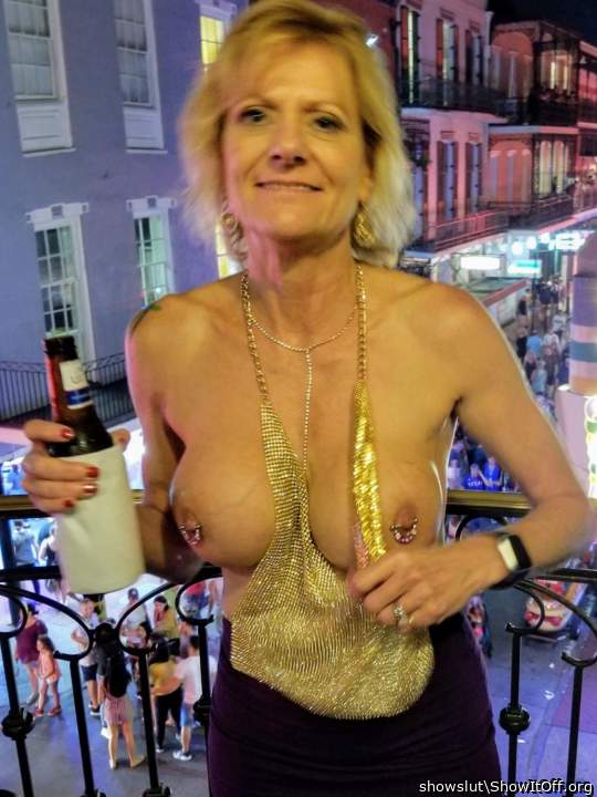 Tits out!