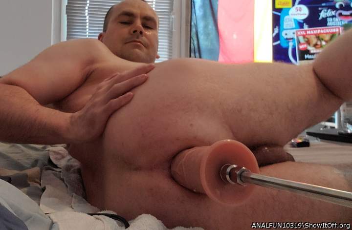 dicker dildo in meinem Arsch,  analfun10319