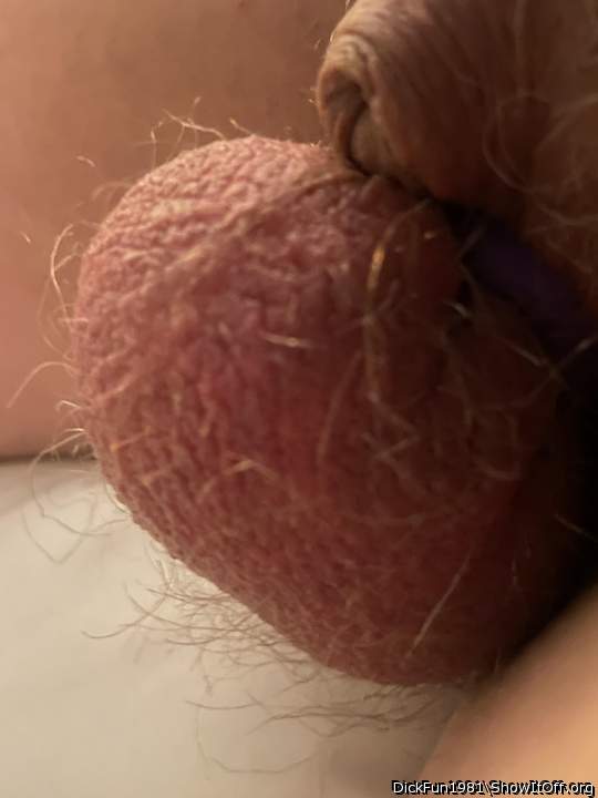 Kissing your balls, so nice!  