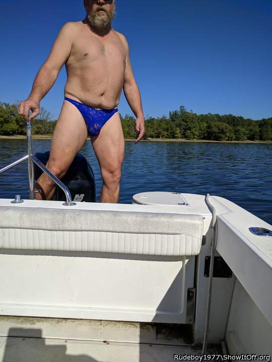 Panties on the boat