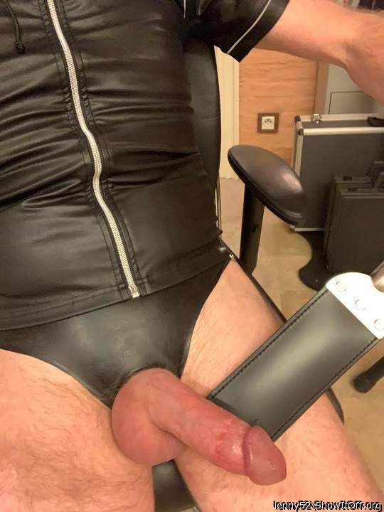 Kinky wetlook time for Lenny52 - the dick