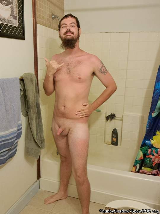 Sunburnt After Shower