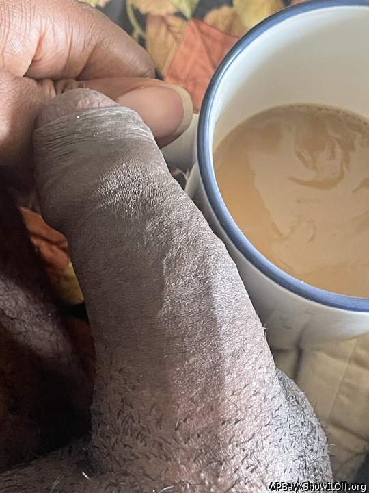 dick and coffee