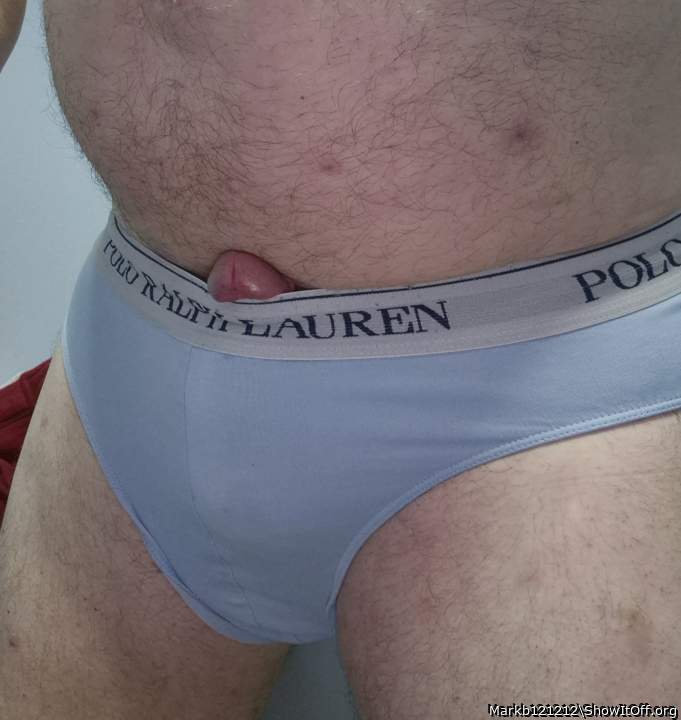 Poking out the panties