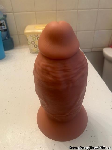 The top side of my 4 diameter butte plug