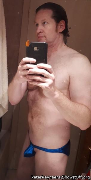 Sexy swim brief with small pouch