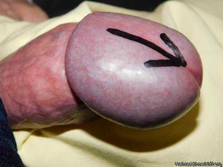 follow the arrow to get thick cream