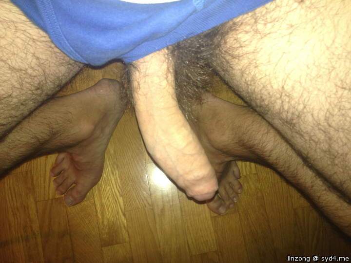 Most Beautiful Hairy, HUGE Hard Uncut Cock &#9794; HOT 

Y