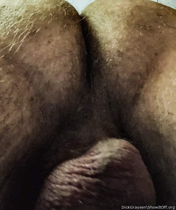 My hairy butt