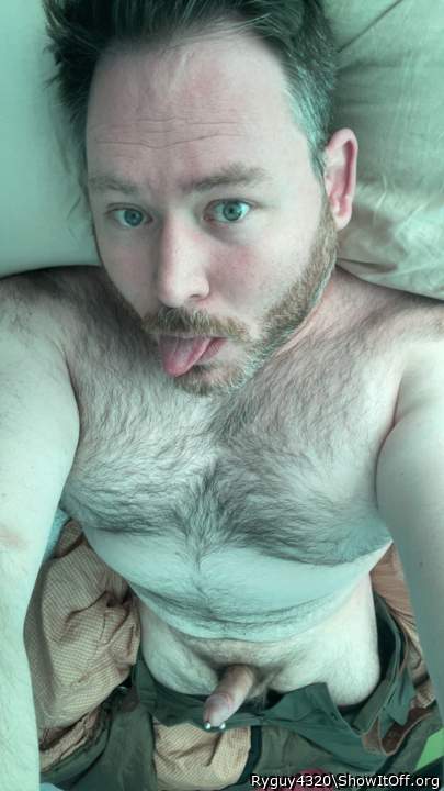 I�ve got a few spots for you to use that tongue�.