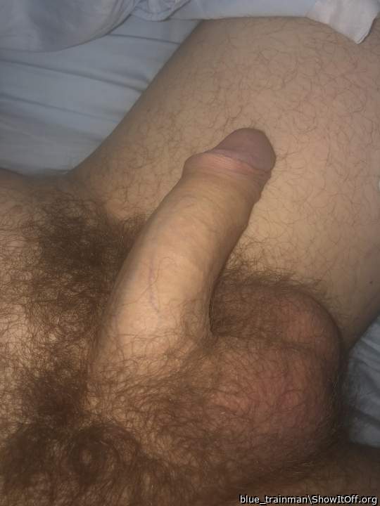 Morning dick pick ... just after I woke up and pulled sheet back
