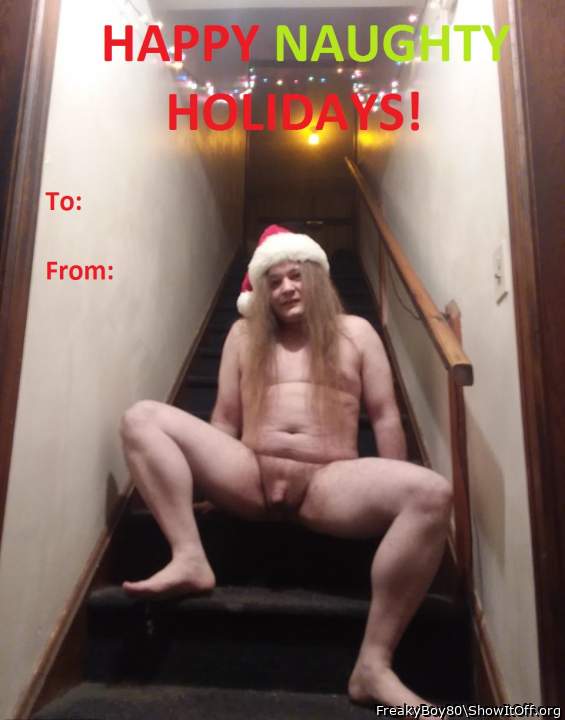 Tag a present, use me as a Holiday card, or whatever you like!!