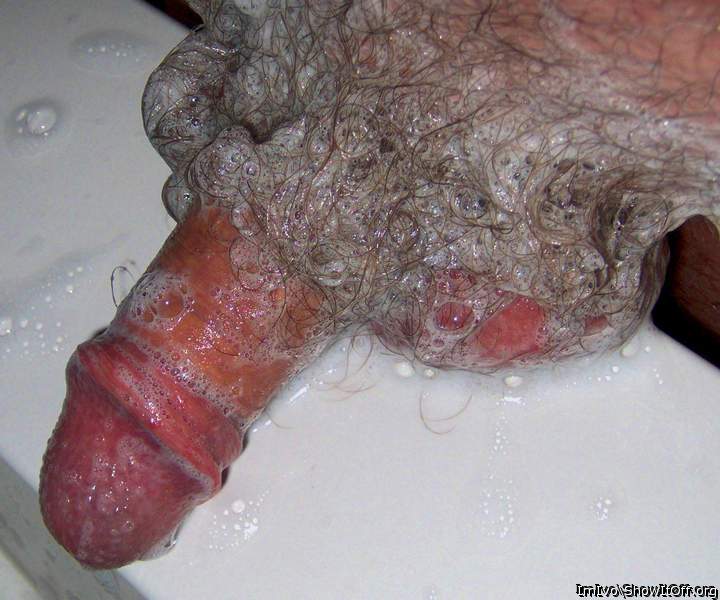 Flaccid penis with nude glans