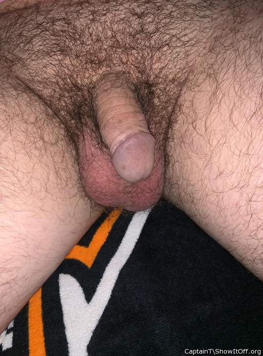 Hairy with large balls 