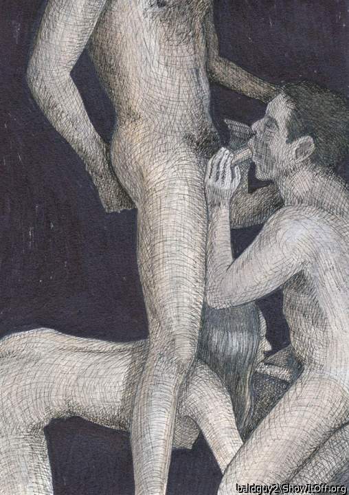 Pen & Ink Sketch by Yerz Troolie.