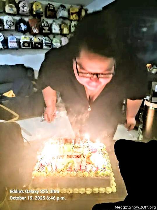 blowing out my candles you boys have anything I can blow to?