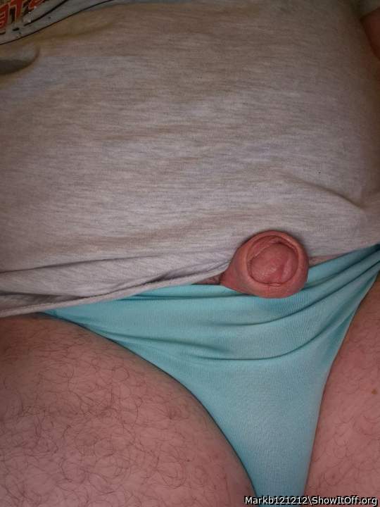 Poking out the panties